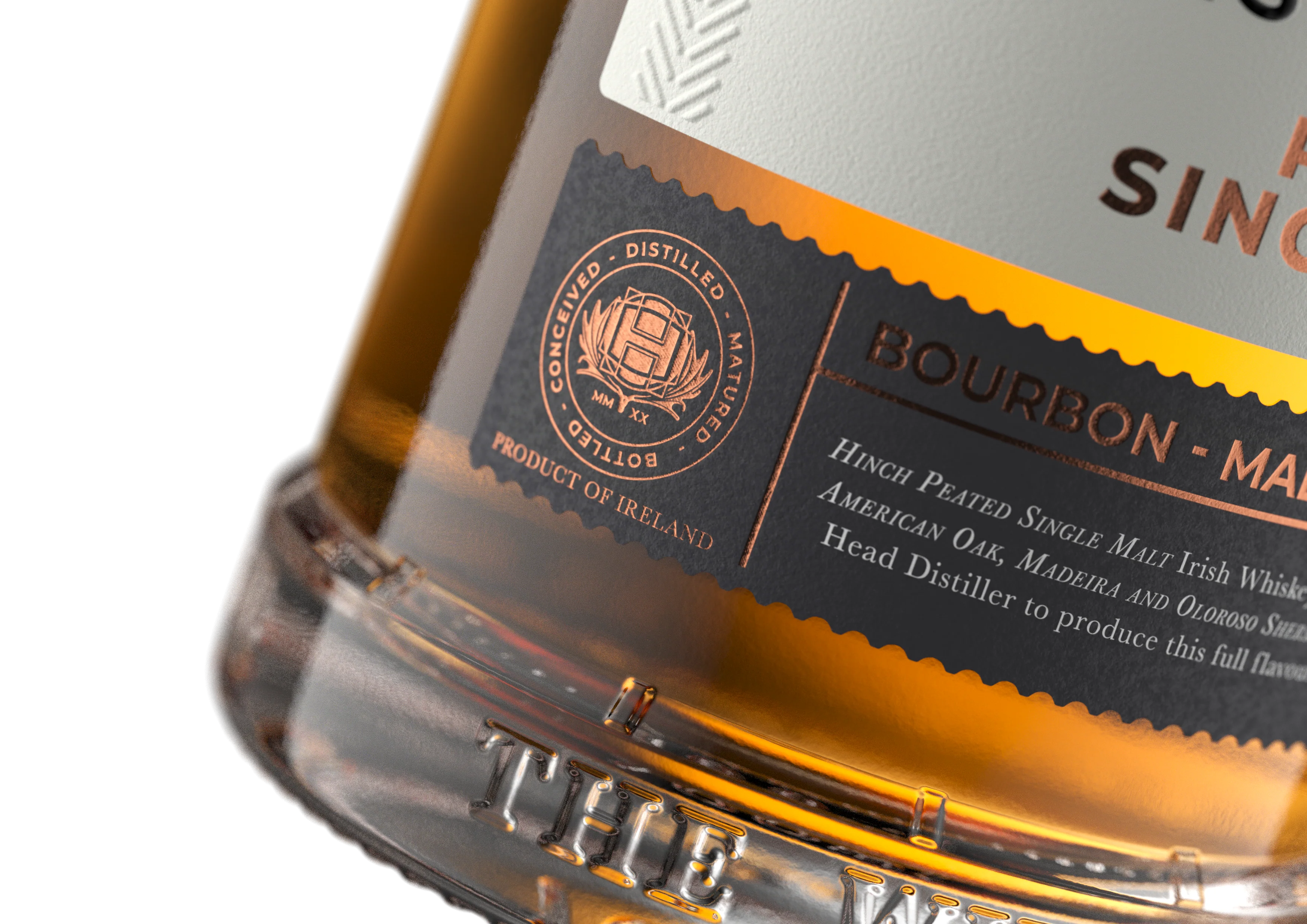 Hinch | Peated Single Malt | 70cl | 43.0% - Image 4